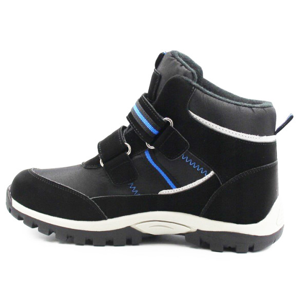 Buty na jesień zimę dla chłopca ocieplane Wojtyłko 5z24094 czarny