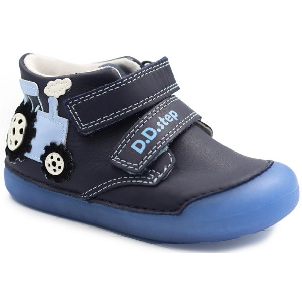 Buty Na Wiosnę Dla Chłopca Świecące w Ciemności Traktor DD STEP S066-42263