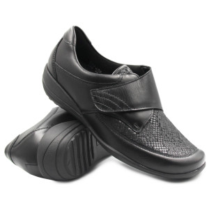 Damskie Buty Skórzane na...