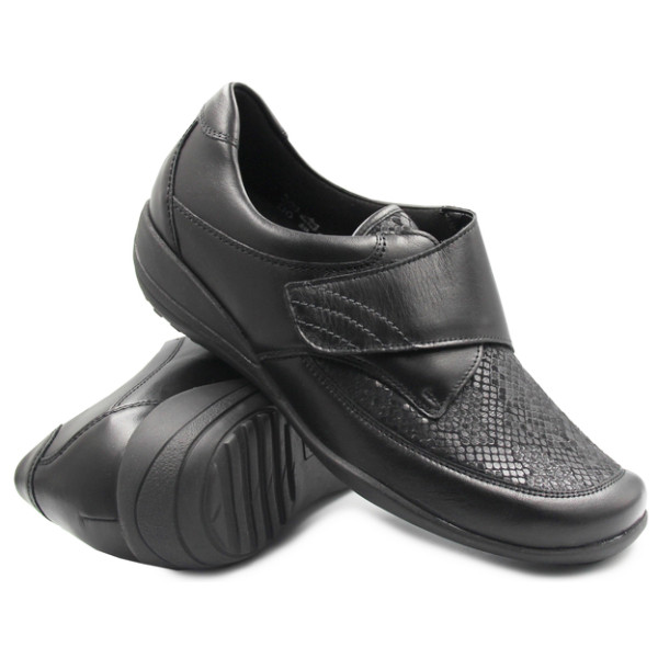 Damskie Buty Skórzane na Wiosnę Waldlaufer K01304 001 Katja