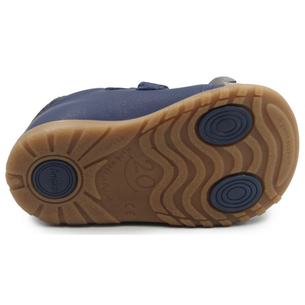 Buty Dla Chłopca Na Jesień Lekko Ocieplane Ameko a19-Canis-Winter-Navy