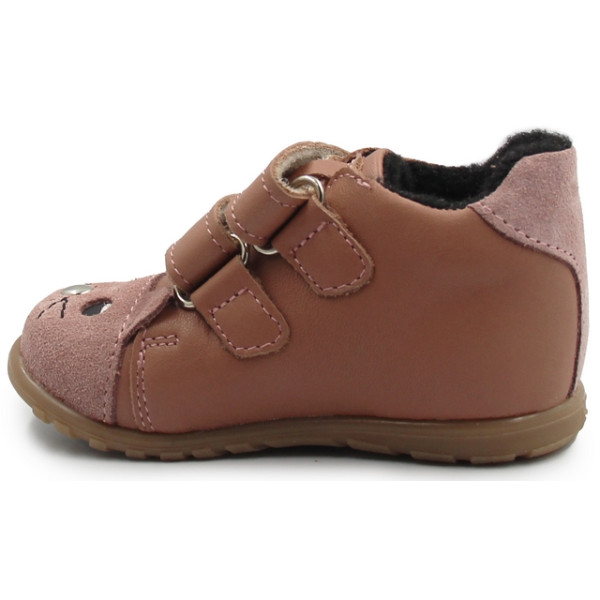 Ocieplane Buty Dla Dziewczynki Na Wiosnę Ameko a19-Kiti-Winter-Mauve