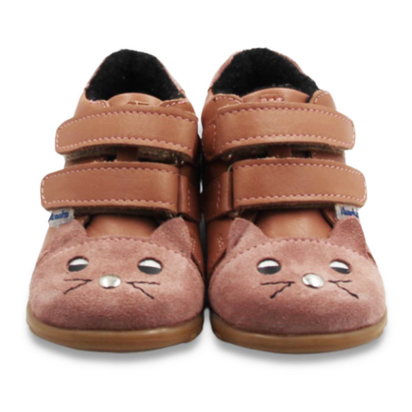 Ocieplane Buty Dla Dziewczynki Na Wiosnę Ameko a19-Kiti-Winter-Mauve