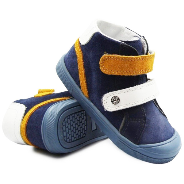 Buty Na Wiosnę Dla Chłopca Na Rzep Granatowe Bartek 11596010