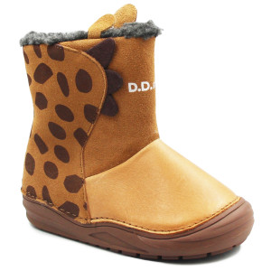 Zimowe buty dla chłopca ocieplane DD STEP W071-369T tygrysek