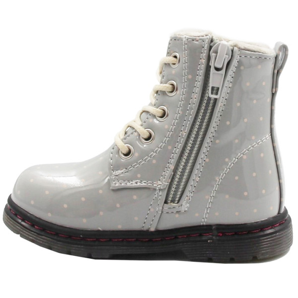 Kozaczki Dla Dziewczynek Na Jesień i Zimę Wojtyłko 1z21006s Popiel