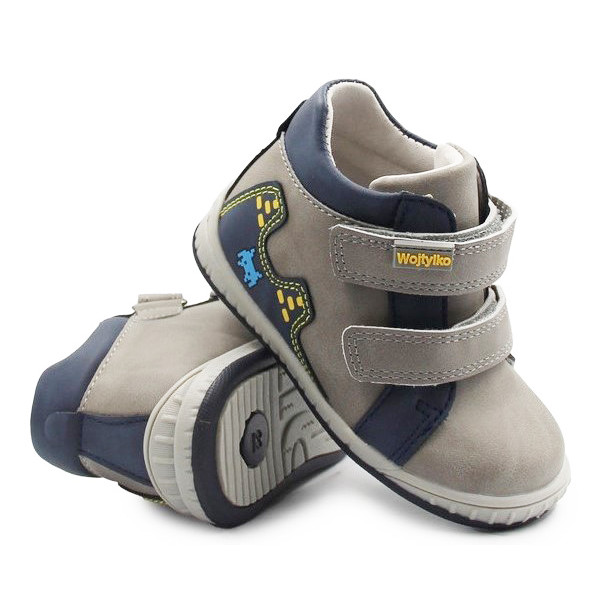 Chłopięce Buty Na Wiosnę Wojtyłko 1t24387 Szary