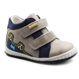 Chłopięce Buty Na Wiosnę Wojtyłko 1t24387 Szary