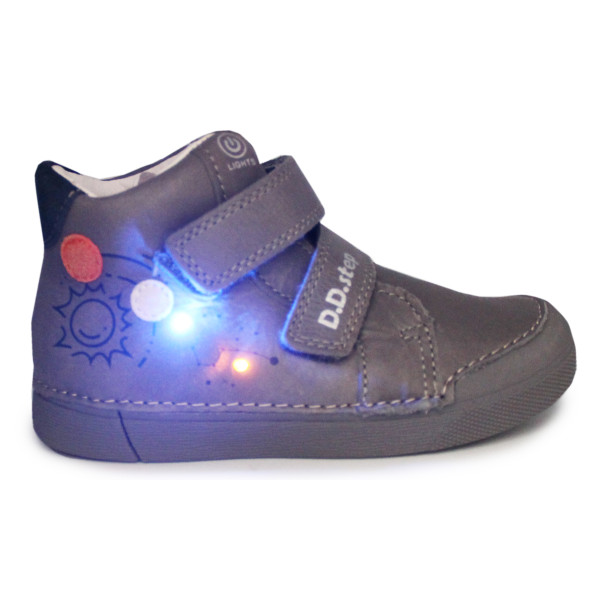 Buty Na Wiosnę Dla Chłopca LED DD STEP A068-42418BM
