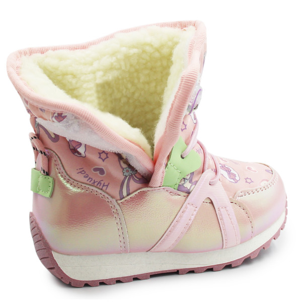 Buty Zimowe Dla Dziewczynki Śniegowce Wojtyłko 2zś25074R Róż