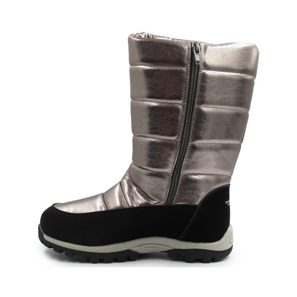 Śniegowce Wysokie Dziewczęce Ocieplane Kozaki Wojtyłko 5z24100 Złoty