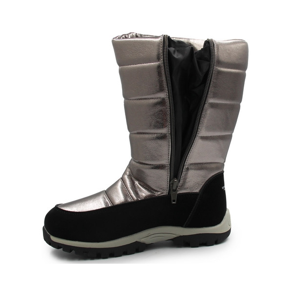 Śniegowce Wysokie Dziewczęce Ocieplane Kozaki Wojtyłko 5z24100 Złoty