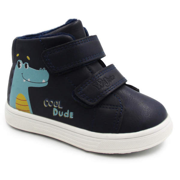 Buty Dla Chłopca Na Jesień Ocieplane Dinozaur Wojtyłko 1T25053G granat