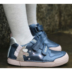 Buty Na Jesień Dla Dziewczynki LED DD STEP S068-42893M