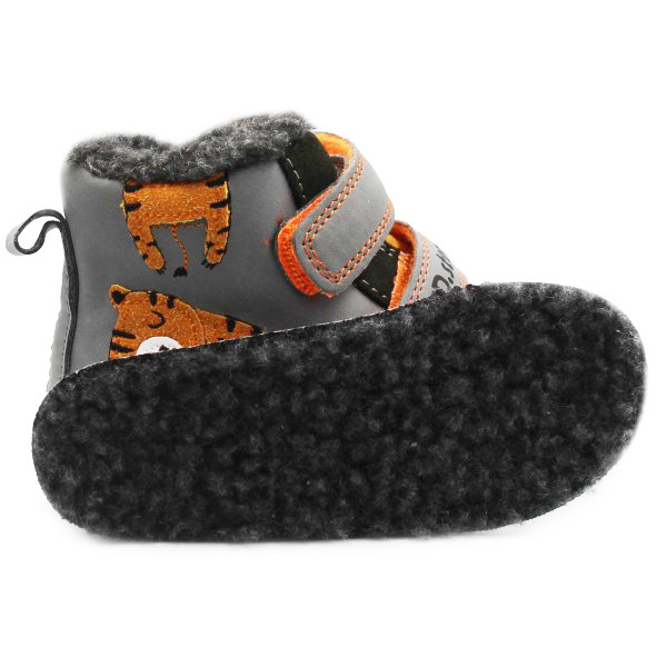 Buty Zimowe Dla Chłopca Ocieplane Na Rzep DD STEP W066-42218BT