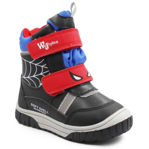 Buty Zimowe Dla Chłopca Śniegowce Spider Man Wojtyłko 1zś25072c