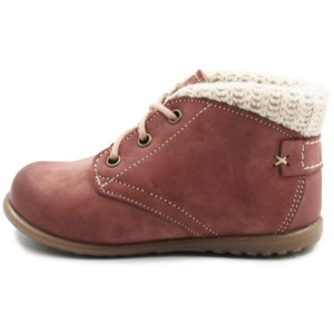 Ocieplane buty dla dziewczynki na jesień i zimę Emel es 2440C-4