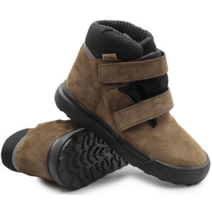 Buty Dla Chłopca Lekko Ocieplane Na Jesień i Zimę Ameko Robin Sepia