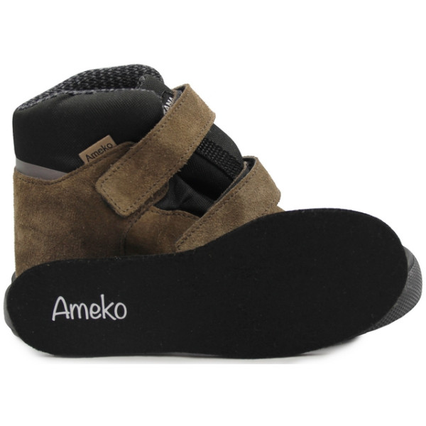 Buty Dla Chłopca Lekko Ocieplane Na Jesień i Zimę Ameko Robin Sepia