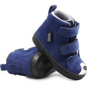 Buty Dziecięce Na Zimę Ocieplane Miś Mido 22-43 denim