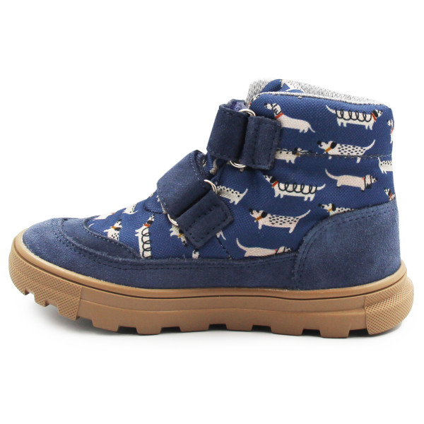 Buty Dla Chłopca Na Wiosnę Jesień Wodoodporne Membrana TE-POR Mido 32-41Doggy Blue