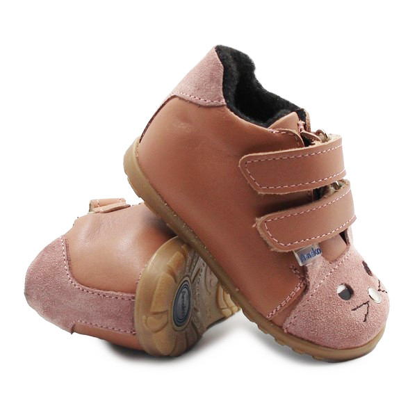 Ocieplane Buty Dziecięce Na Jesień Ameko a19-Kiti-Winter-Mauve