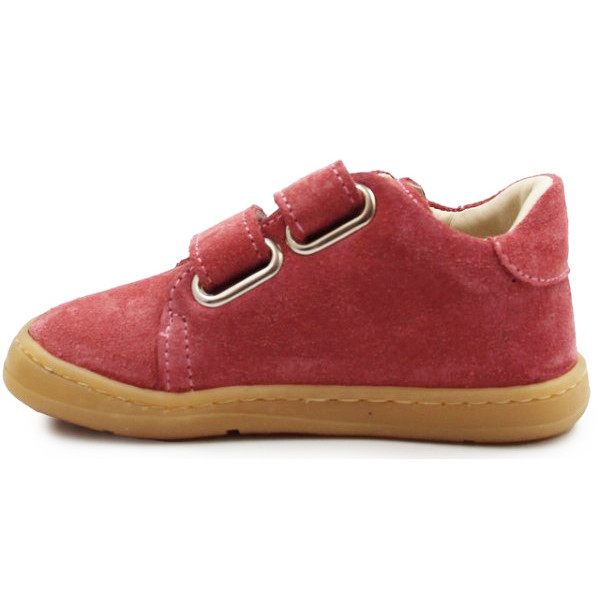 Buty Dla Dziewczynki Na Wiosnę Na Rzep Barefoot Ameko Dash-Coral
