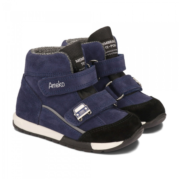 Buty dla chłopca Na Jesień z Dodatkową Wkładką Ocieplaną Ameko Lucky-Navy