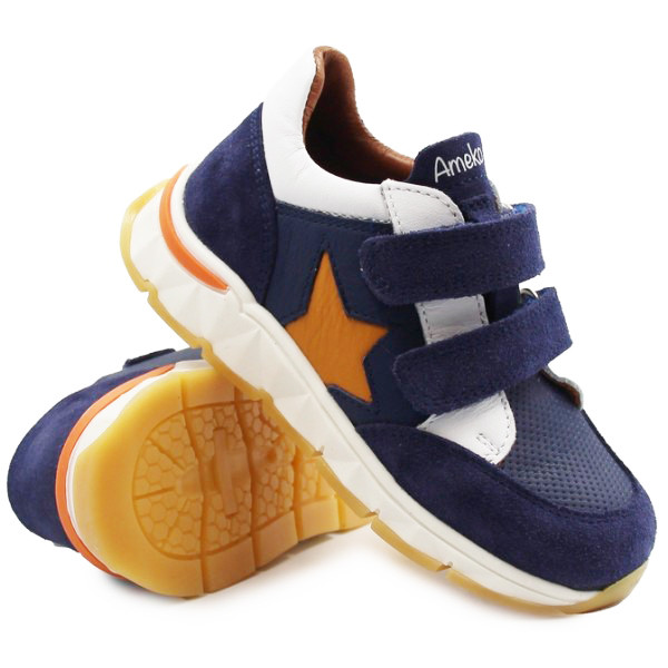 Buty Na Wiosnę Dla Chłopca Sportowe Ameko Cruz-Navy
