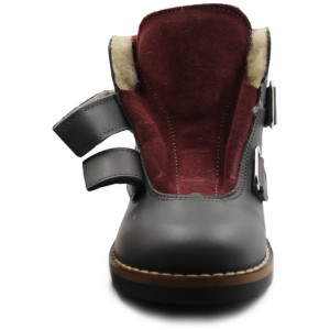 Buty Na Zimę Dla Dzieci Ocieplane Wełną Kozaczki Emel ev 2723-3