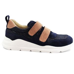 Buty Na Jesień Dla Dziewczynki Mido 20-51 30-51 Granat Brokat