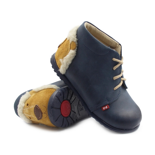 Trzewiki Profilaktyczne Dla Chłopca Jesienne z Misiem Emel es 1150-2