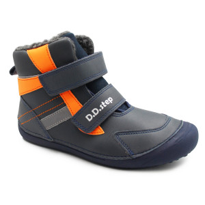 Buty Na Zimę Dla Chłopca Ocieplane Barefoot DD STEP W063-42254AL