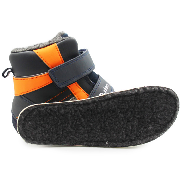 Buty Na Zimę Dla Chłopca Ocieplane Barefoot DD STEP W063-42254AL