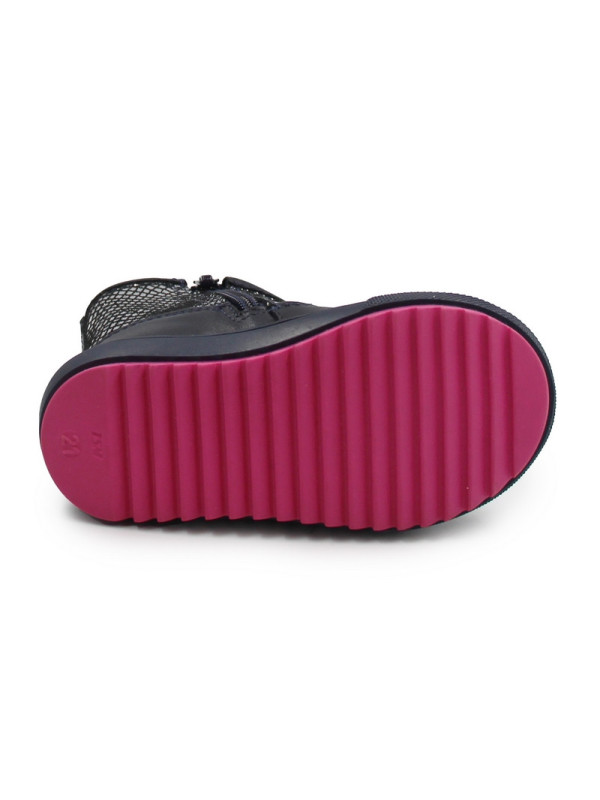 Botki Dziewczęce Ocieplane Zimowe Bartek T-91766/M58