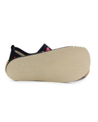 Kapcie Dla Dziewczynki Barefoot Ameko Noel Kokardki