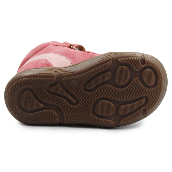 Buty Na Zimę Dla Dziewczynki Barefoot + Wkładka Ocieplana Ameko Dudu-Coral