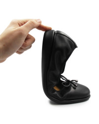 Damskie Baleriny Na Wiosnę Grunland sc1231 Agri Scarpe Donna Nero