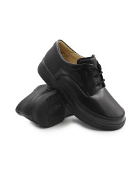 Półbuty damskie na wiosnę ze skóry naturalnej szerokie Solidus Therapo