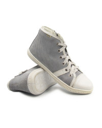 Młodzieżowe Trampki Dla Dziewczynek Szare Bartek W-87357/1FN