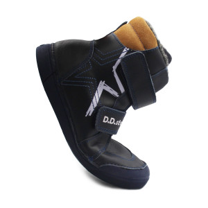 Buty Dla Chłopca Ocieplane Wyjmowana Wkładka DD STEP W068-42921BL