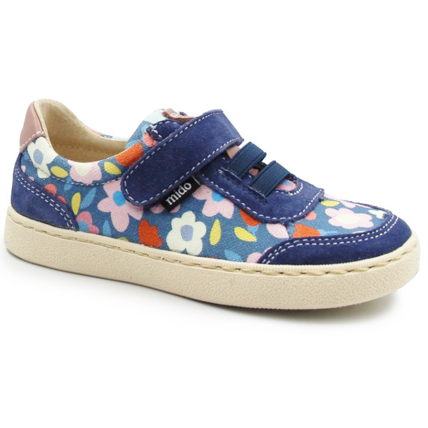 Trampki Dla Dziewczynki Półbuty jesienne Mido 30-61 Blue Bloom