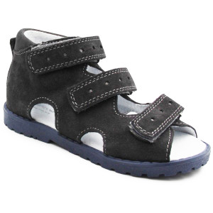 Kapcie dziecięce do przedszkola ciemny szary Kornecki OR 103