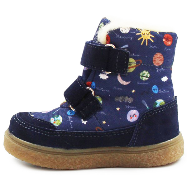 Ciepłe Buty Dla Chłopczyka Na Zimę Ocieplane Mido 22-40 Space Kosmos
