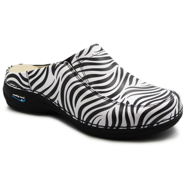 Klapki Damskie Nursing Care Paris wg4f81 Zebra