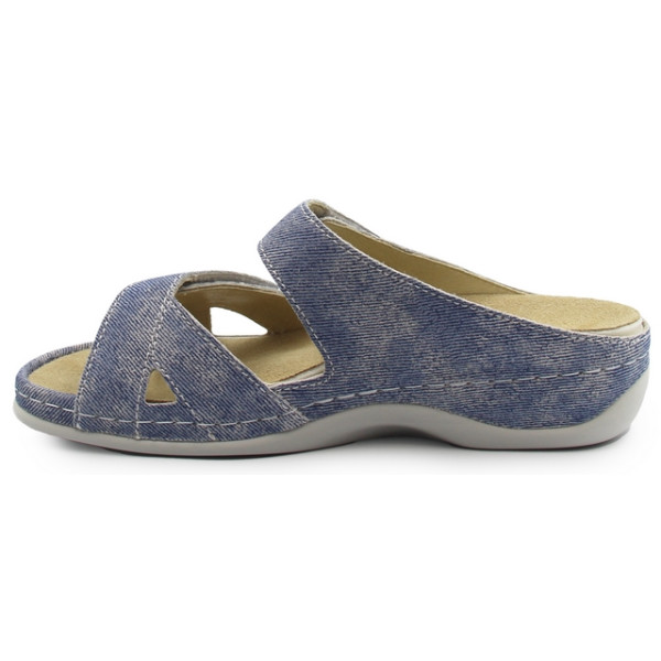 Damskie Klapki Berkemann Felia 01023-344 Jeans