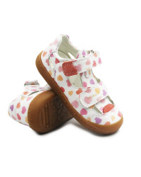 Półsandały Dla Dziewczynki w Serduszka Barefoot Primigi 1400111