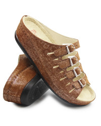 Klapki Damskie Brąz Berkemann Hassel 00737-443