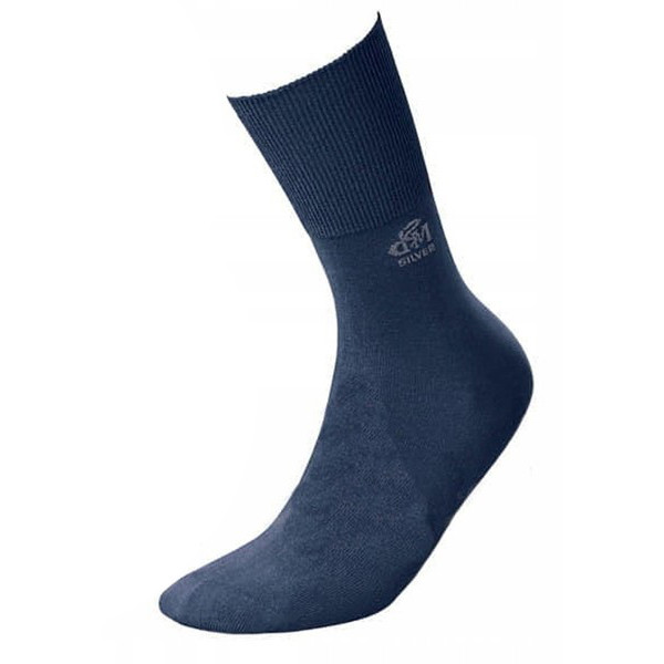 Skarpetki Medyczne Bezuciskowe DeoMed Cotton Silver DeoMed