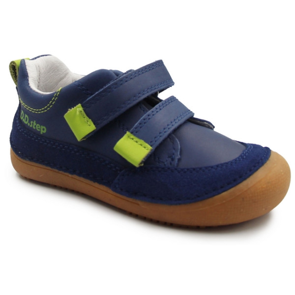 Wiosenne Buty Dla Chłopca Na Rzep Niebieskie Półbuty DD STEP S063-51483M